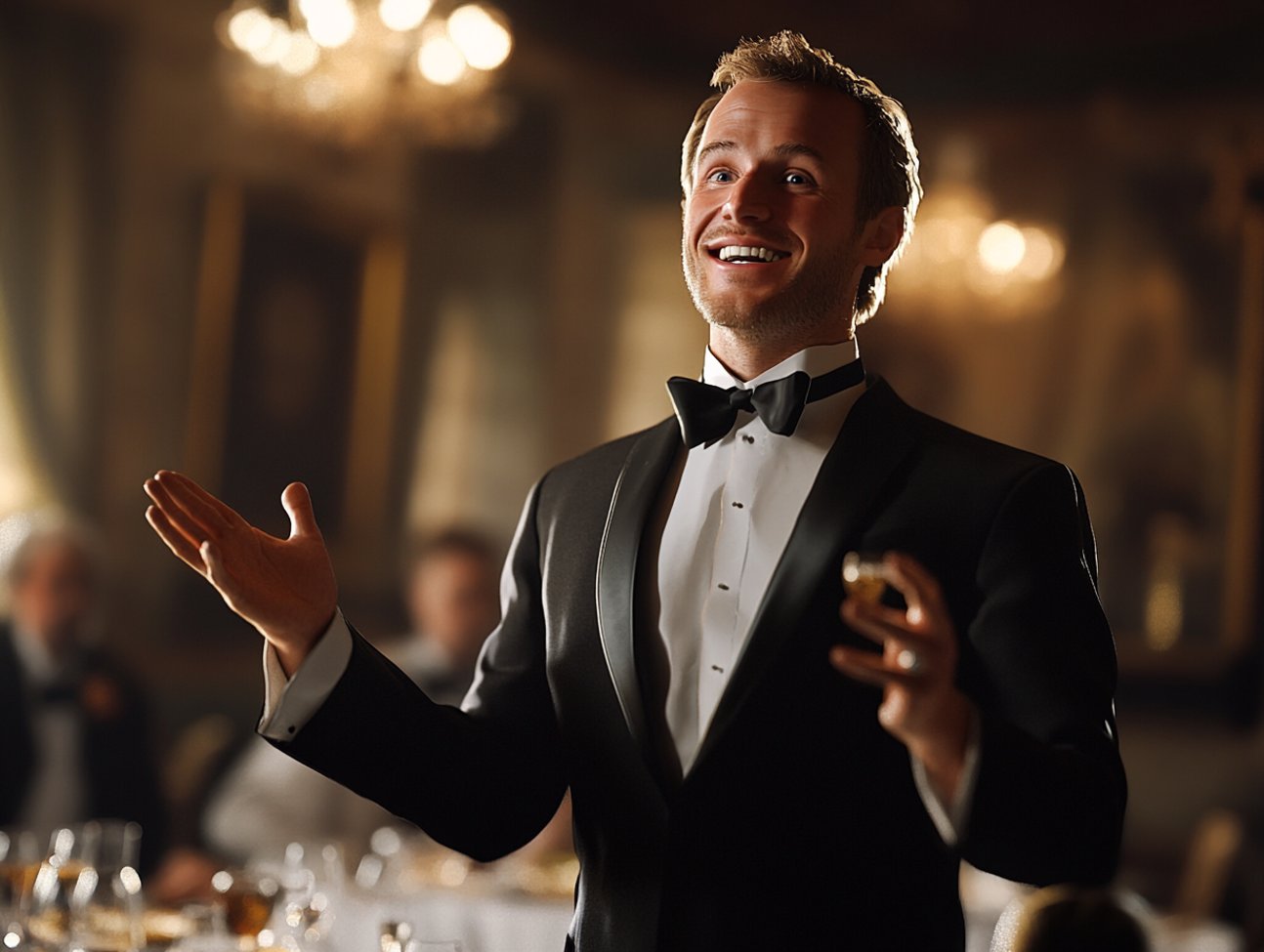 Speech drafts on tablet